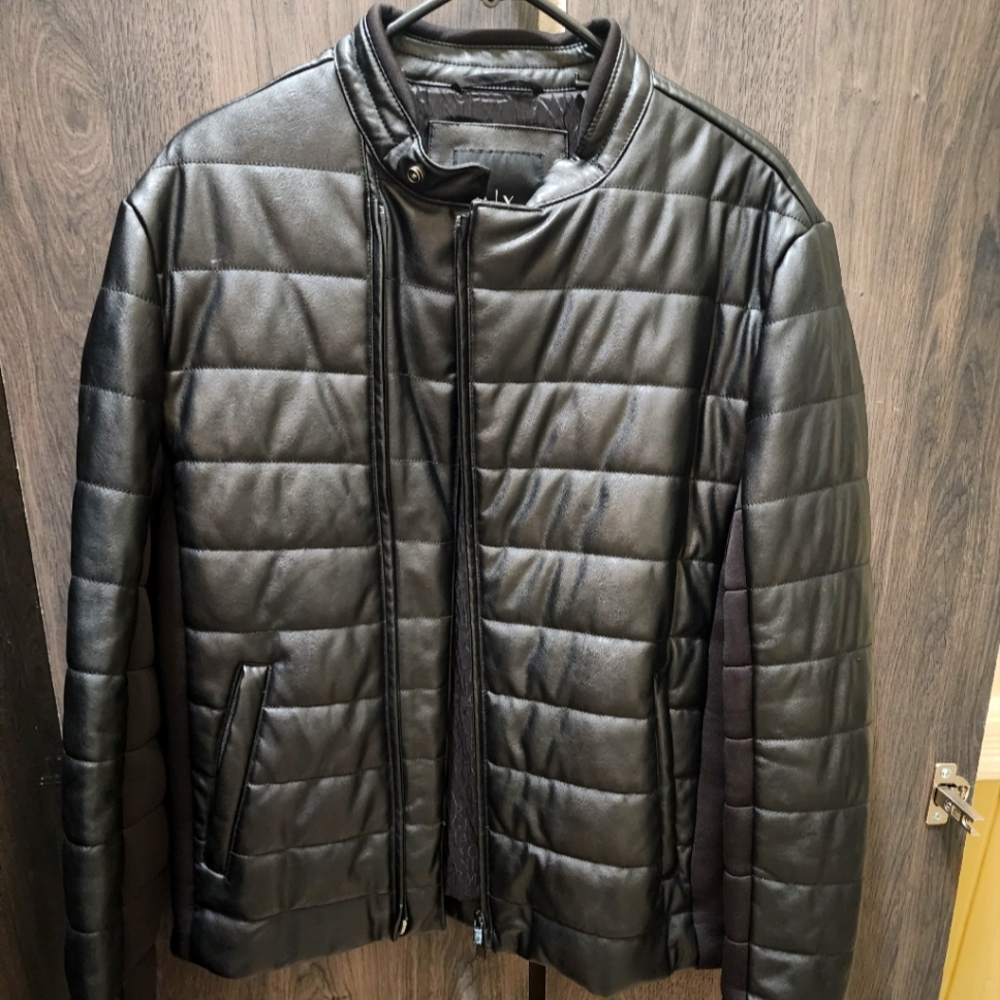A/X Armani Exchange Leather Jacket